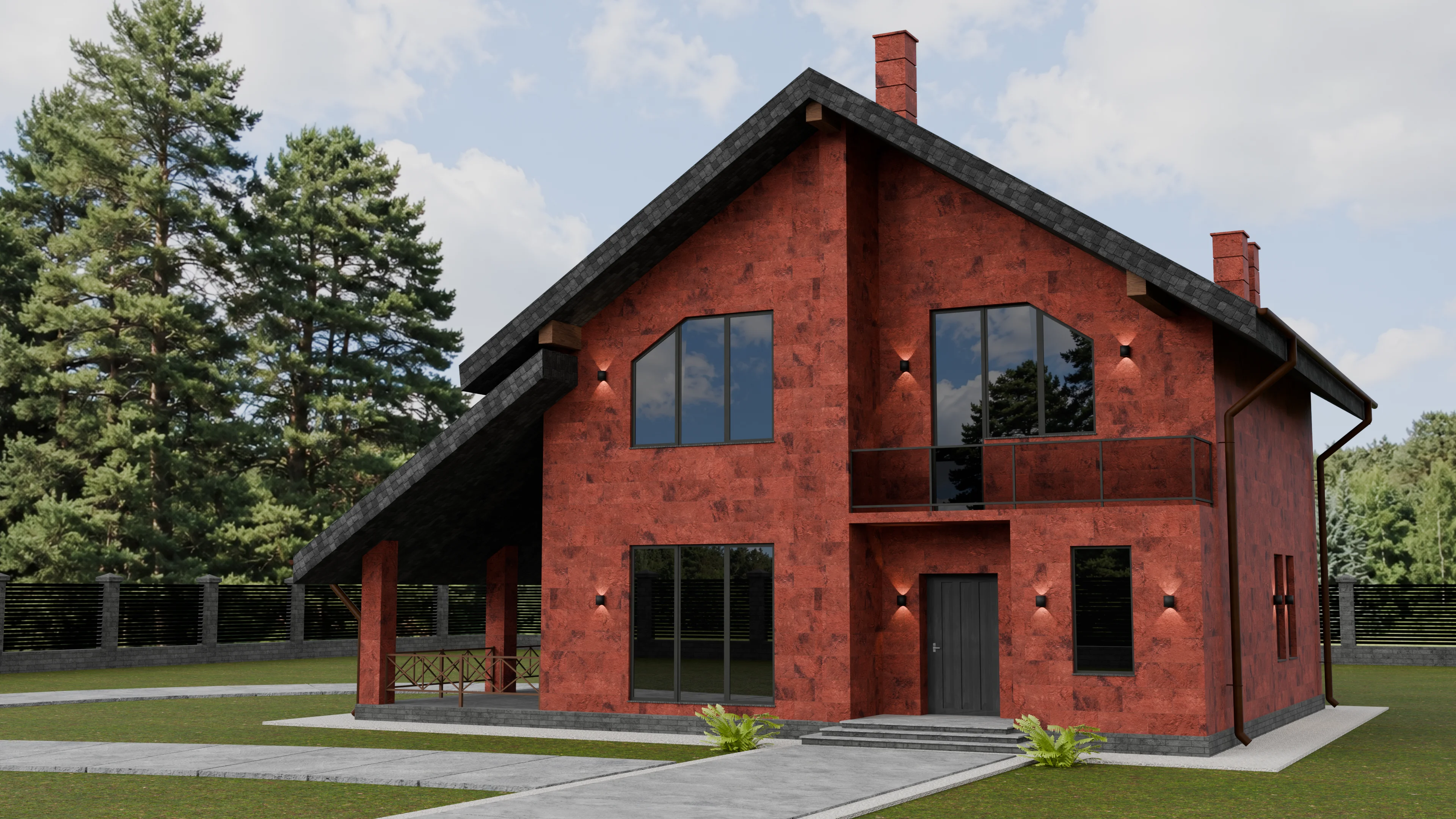 R10 LRC — installed on a house facade