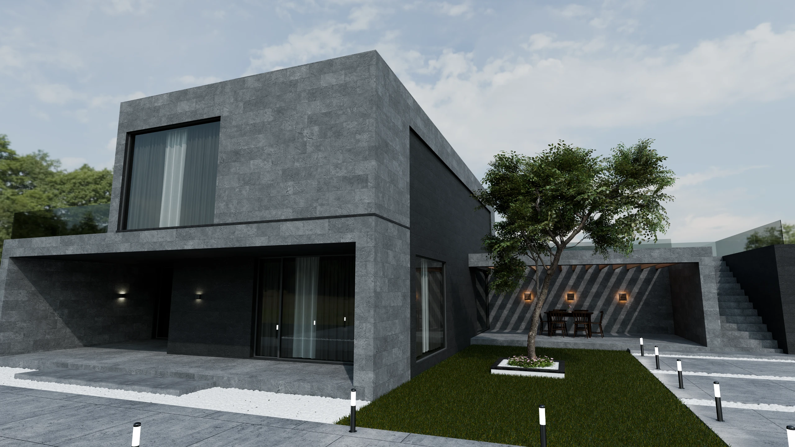 S04 SLG — installed on a house facade