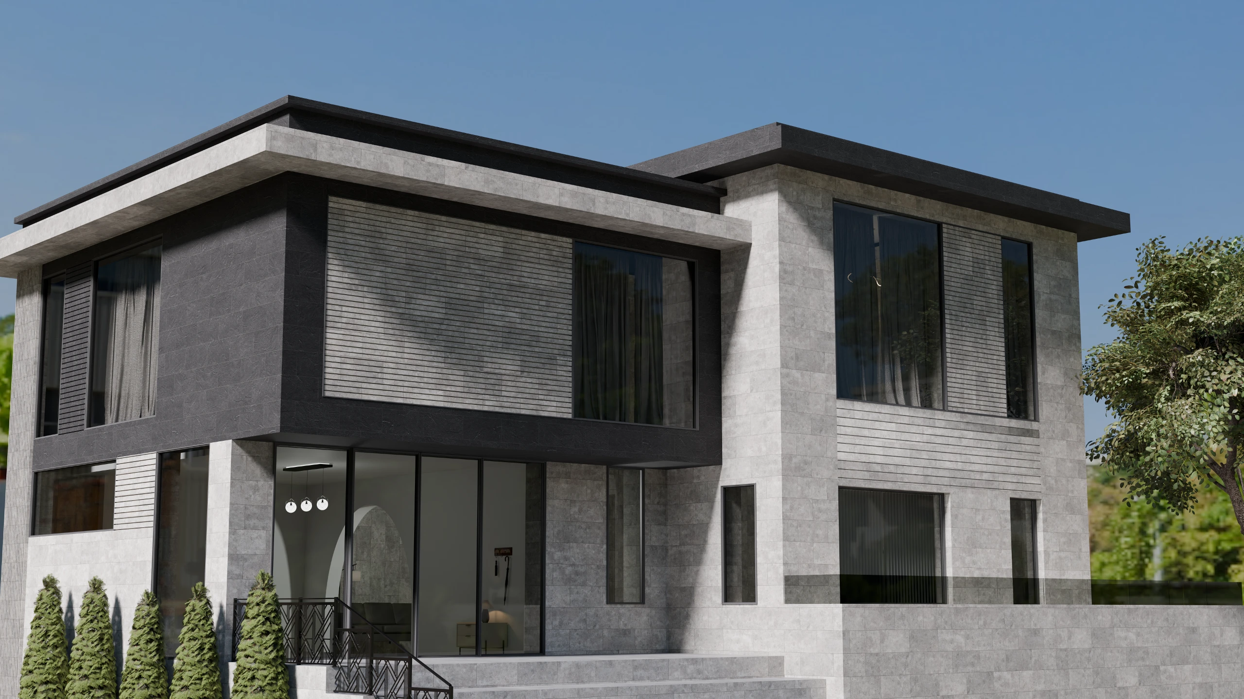 TB01 — installed on a house facade