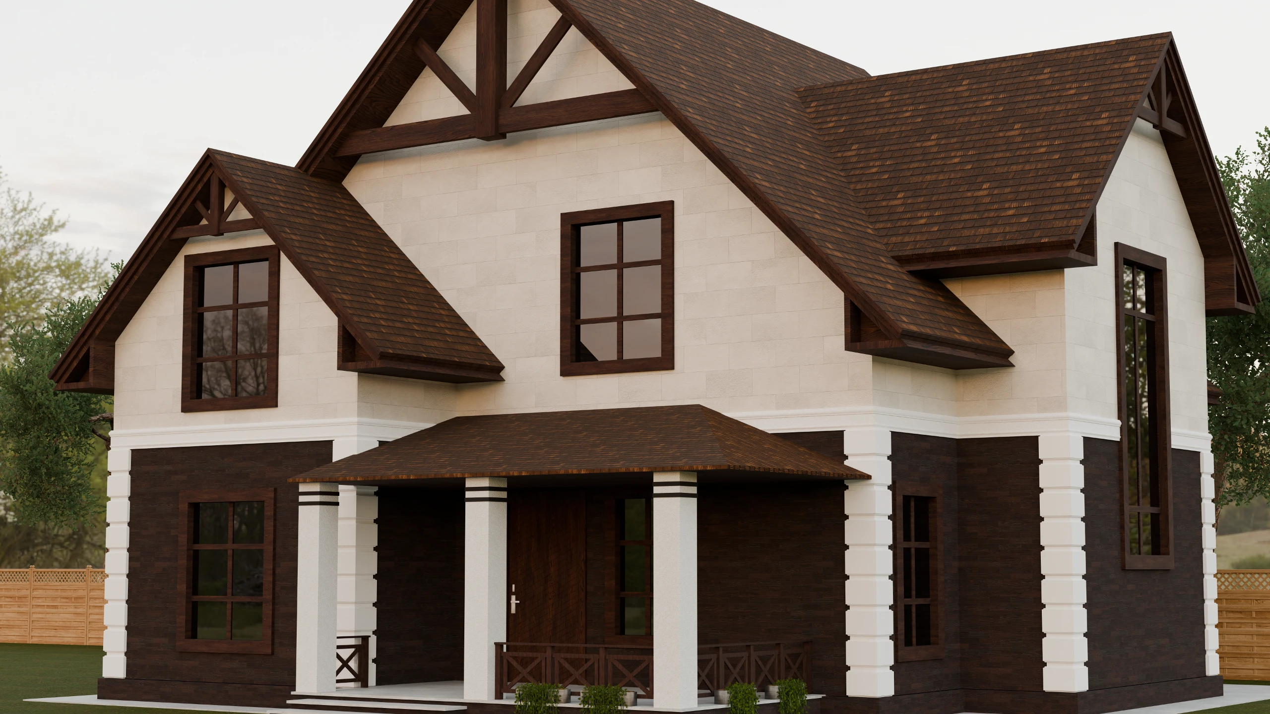 B02 BB — installed on a house facade