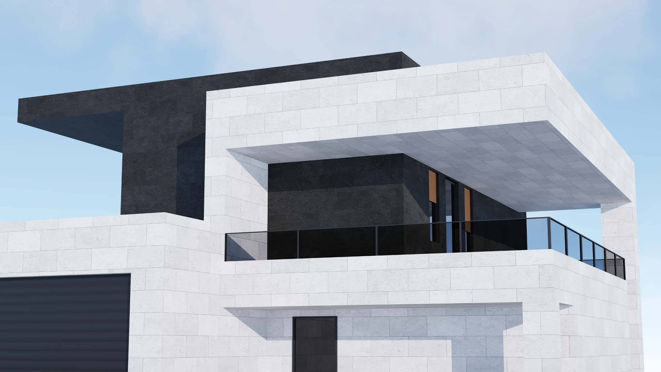 R01 MB — installed on a house facade