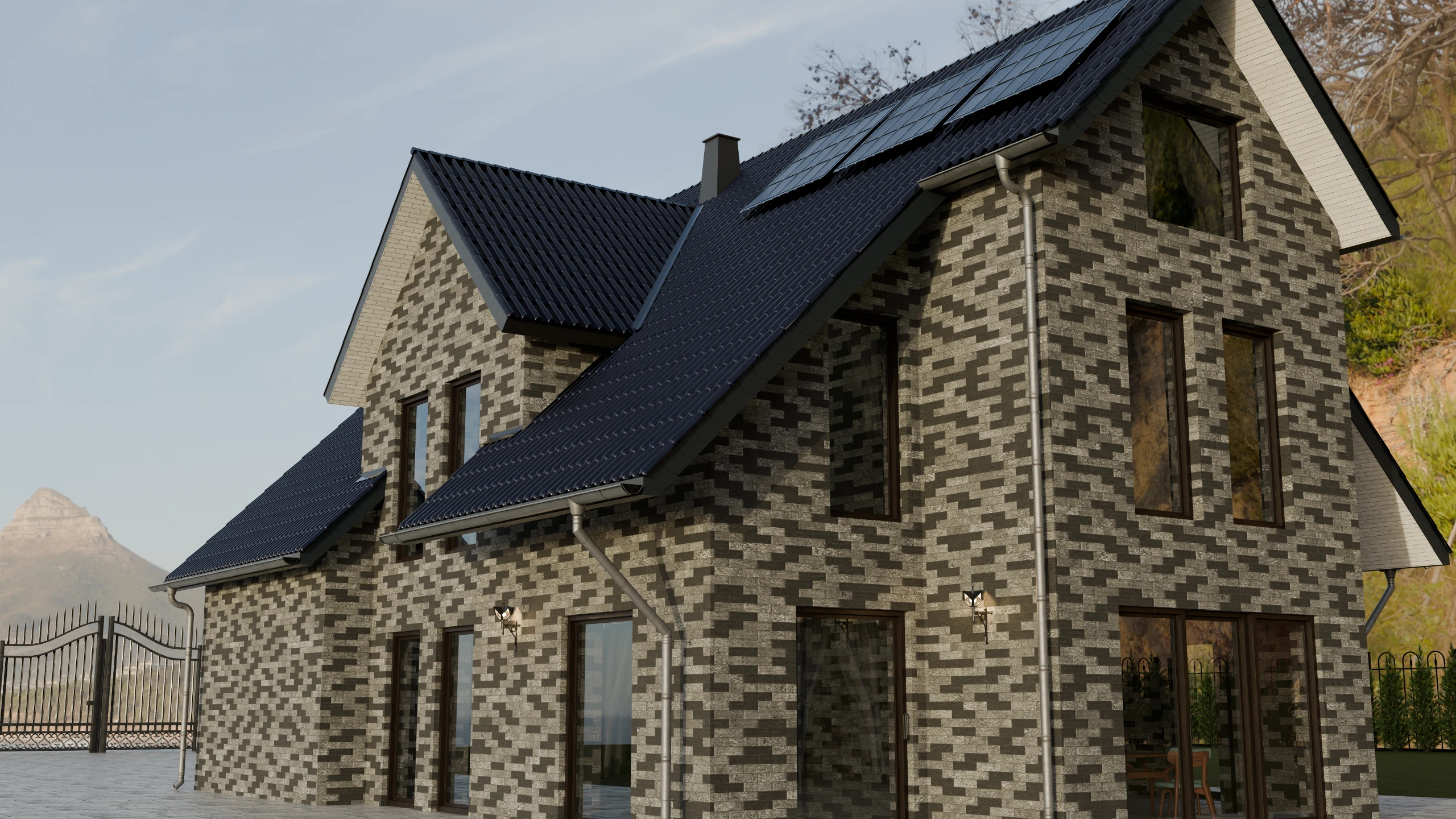 BR0509 — installed on a house facade
