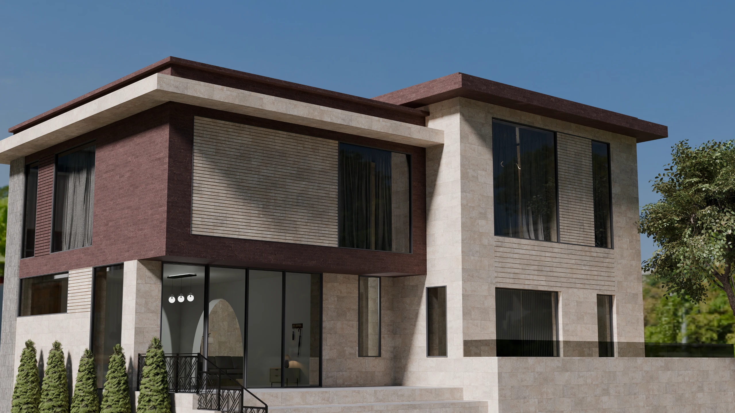 TR06 — installed on a house facade