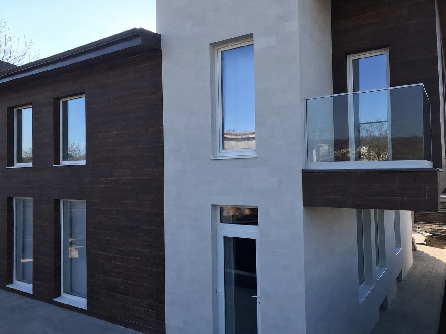 PletaFlex flexible stone facade — private house in Bender — 2