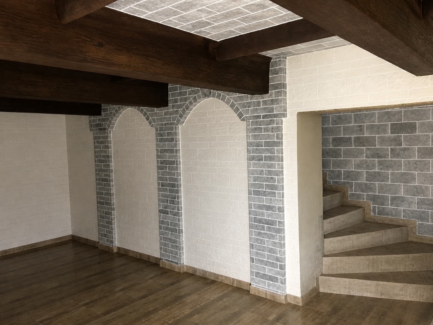 PletaFlex flexible stone tile — fireplace — 8