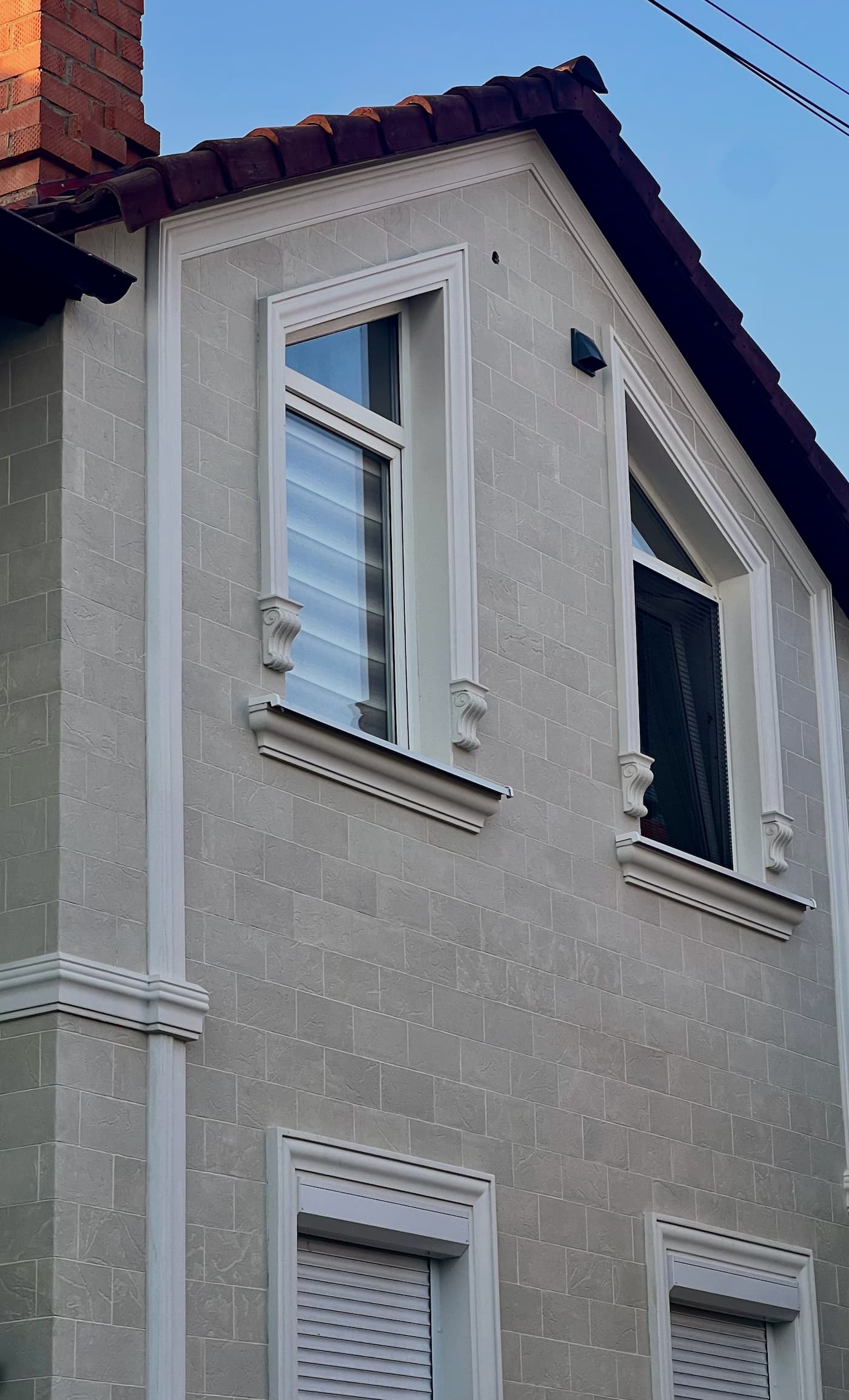 Private house in Basarabeasca — flexible stone facade — 3