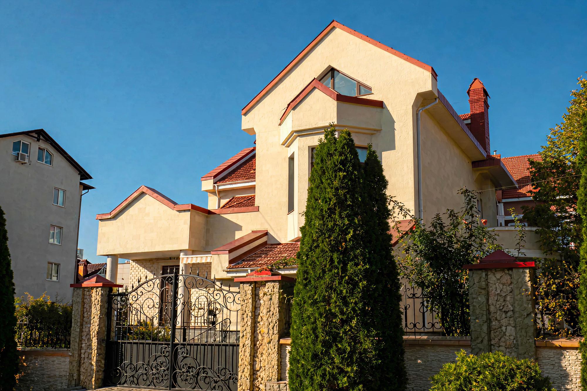 Flexible stone — private house in Telecentru — 67