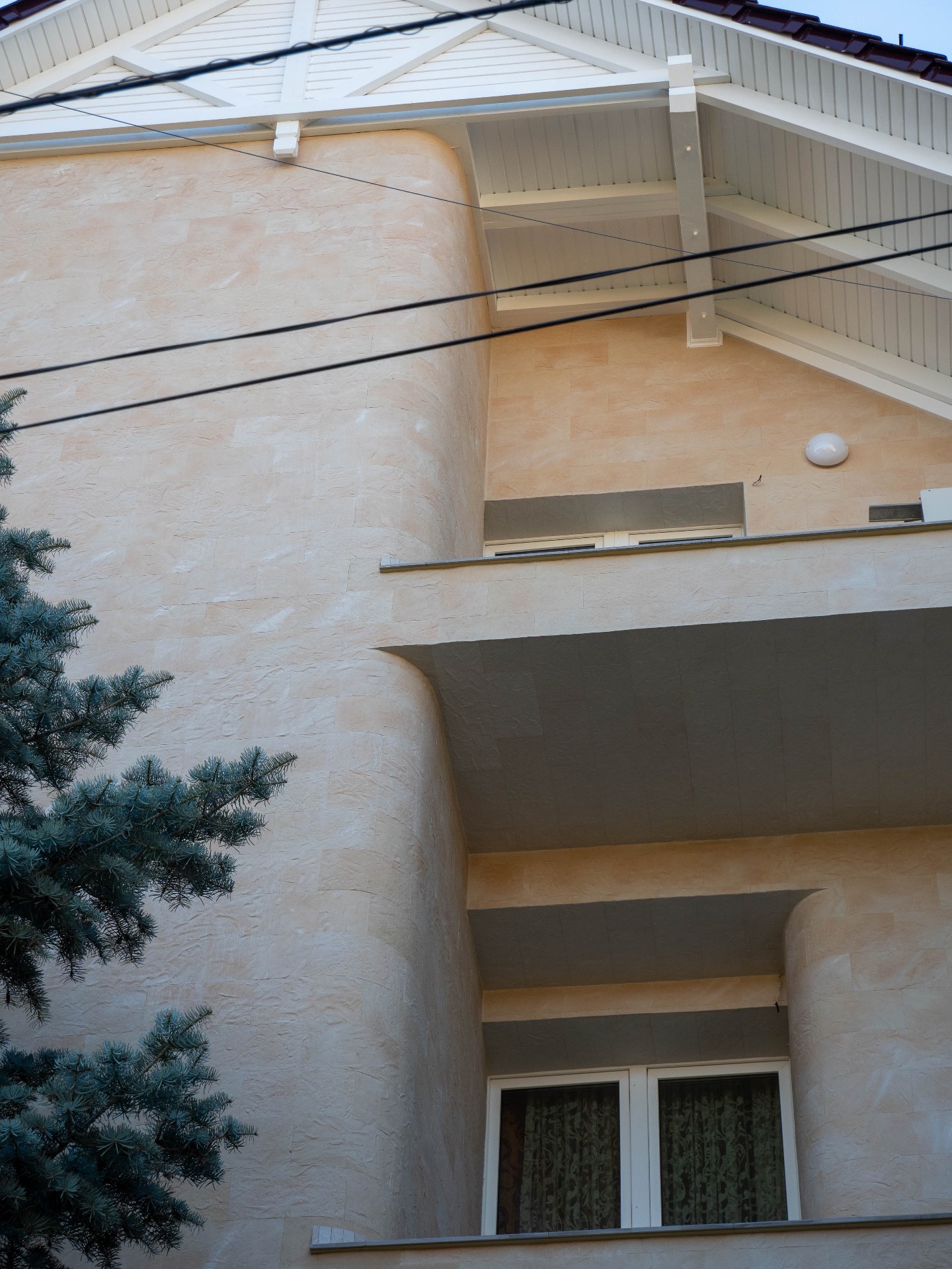 Flexible facade panels Pletaflex — Telecentru — 3