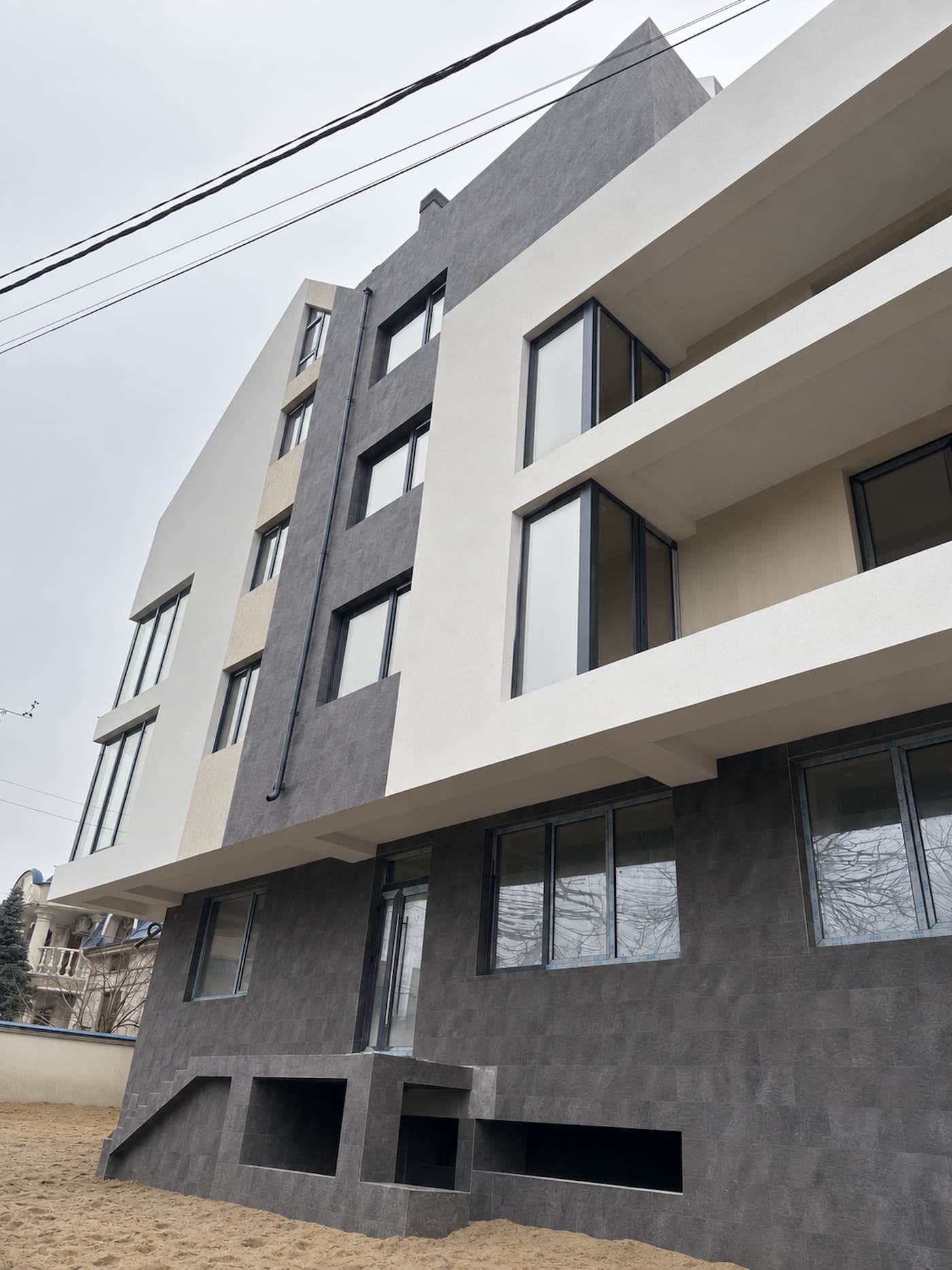 Flexible facade panels — house in Buiucani — 1