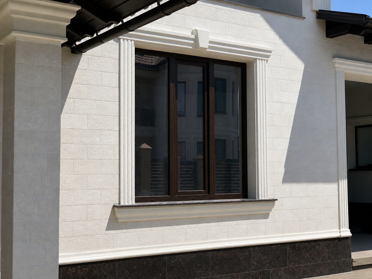 Manor in Durlesti — flexible tile facade — 4