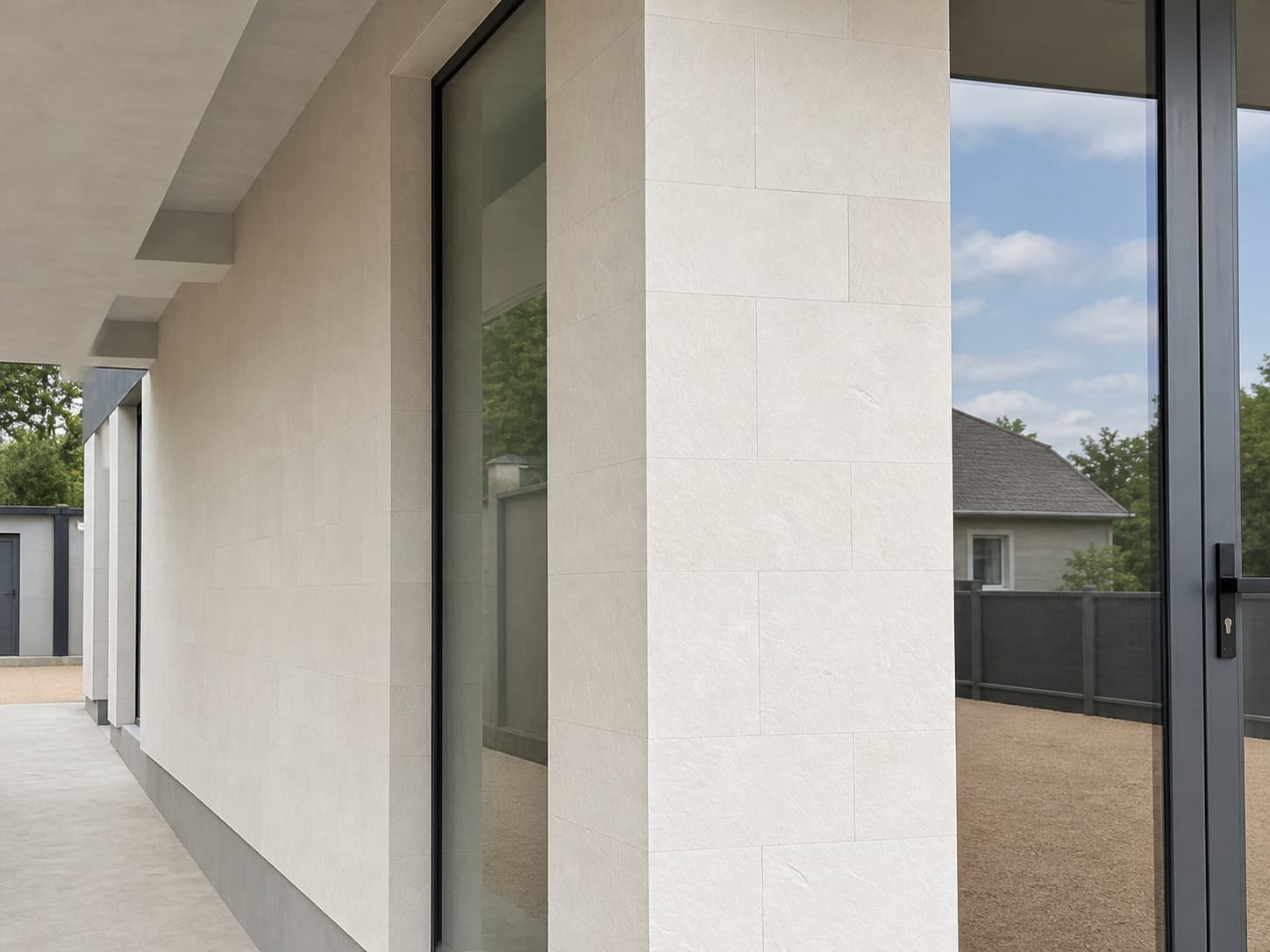 PletaFlex flexible stone – residence in Durlesti — 17