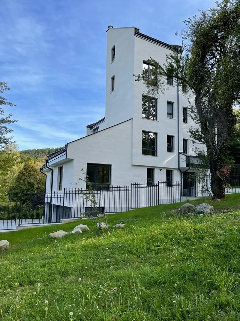 Germany — private house facade clad in flexible panels